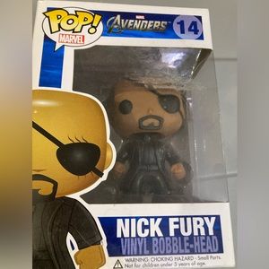 Avengers Nick Fury Funko Pop Bobblehead
